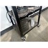 Image 22 : Uline AV Cart with HP 21KD Monitor and More 25"X19"x41"