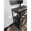Image 3 : Uline AV Cart with HP 21KD Monitor and More 25"X19"x41"