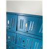 Image 5 : Blue 36 Door Locker Unit 72"x12"x78"
