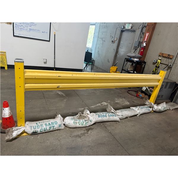 Yellow Safety Barrier 124"x43"