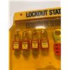 Image 6 : Master Lock Wall Mounted Lockout Station with Supplies