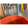 Image 4 : Uline Orange 55 Gallon Trash Can