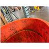 Image 5 : Uline Orange 55 Gallon Trash Can