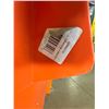 Image 7 : Uline Orange 55 Gallon Trash Can