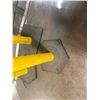 Image 4 : (3) Uline Yellow Delineator Post with Bases
