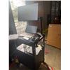 Image 2 : Uline AV Cart with Aopen 27" Monitor Model 27SB2 25"X19"x41"