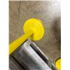 Image 8 : (3) Yellow Safety Stanchions and Chain