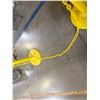 Image 6 : (2) Yellow Safety Stanchions and Chain