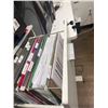 Image 5 : White Three Drawer File Cabinet 18"x16"x39" with Keys