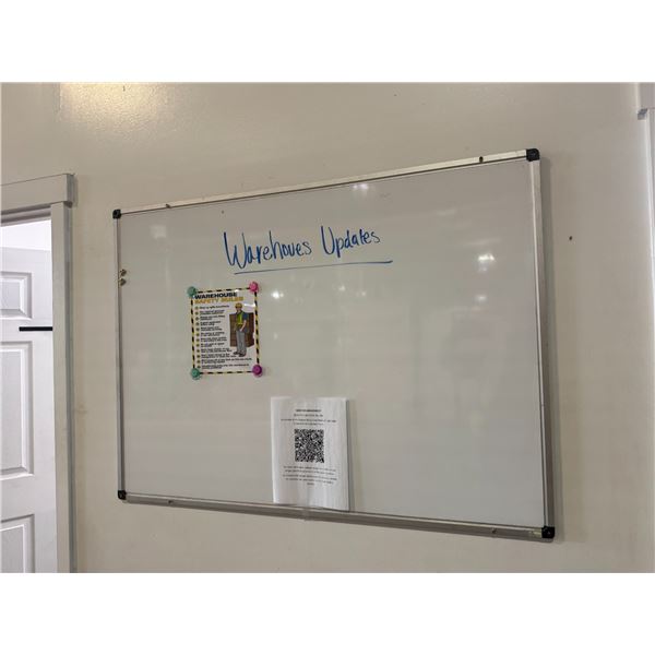 Wall Mounted Whiteboard 47"x35"