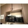 Image 1 : Black Microwave and Black Toaster