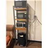 Image 1 : Industiral Style Three Tier Shelf Unit 24"x14"X75"