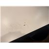 Image 15 : (2) White Adjustable Tables 55"x28"x32" with (9) Black Poly Mold chairs