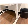 Image 11 : (2) White Adjustable Tables 55"x28"x32"