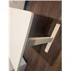 Image 4 : (2) White Adjustable Tables 55"x28"x32"