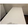 Image 5 : (2) White Adjustable Tables 55"x28"x32"