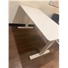 Image 7 : (2) White Adjustable Tables 55"x28"x32"