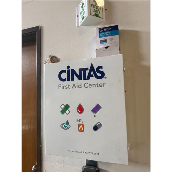 Wall Mounted Cintas Med Kit with Contents