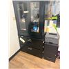 Image 11 : (3) Assorted Metal Office Storage Cabinets (Two Door Cabinet Needs Door Repaired/ Contents Not Inclu