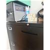 Image 5 : Black Four Drawer File Cabinet 35"x16"x52"