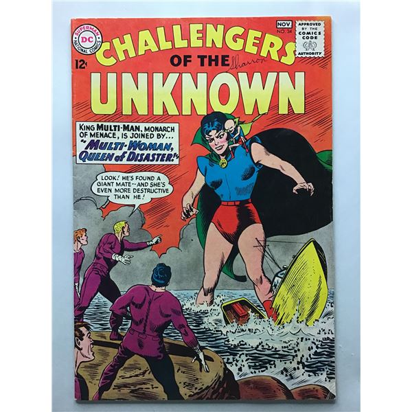Challengers of the Unknown #34 (1963)