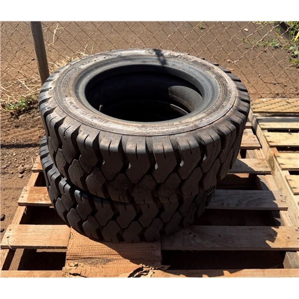 Qty 2 EBT Tuff Dawg Industrial Tires 28X9-15 (8.15-15)