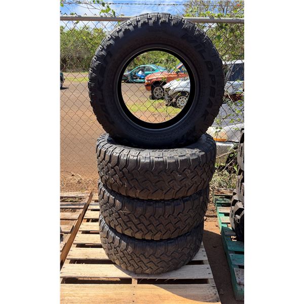 Qty 4 Wild Peak MT01 Tires