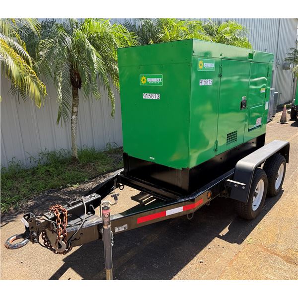(915813) MQ WhisperWatt DH-04801 Diesel Towable AC Generator (Needs Repair)