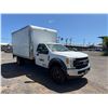 Image 4 : 2016 Ford F450 Box Truck w/ Lift Gate, 106856 Miles, Lic. 694HDY (Starts & Runs - See Video)