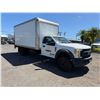 Image 4 : 2016 Ford F450  Box Truck w/ Lift Gate, 120748 Miles, Lic. 906HDZ (Starts & Runs - See Video)