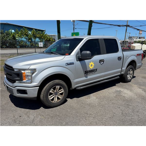 2017 Ford F150 XL FX4 Pickup Truck, 113545 Miles, Lic. 261HEE (Starts & Runs, Repair - See Video)