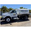 Image 1 : (10135875) 2018 Ford F750 2000-Gallon Water Truck, 15262 Miles, Lic. 437HER (Needs Repair)