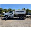 Image 2 : (10135875) 2018 Ford F750 2000-Gallon Water Truck, 15262 Miles, Lic. 437HER (Needs Repair)