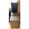 Image 1 : Pair of Vintage Advent Speakers & Black Floorstanding Speaker