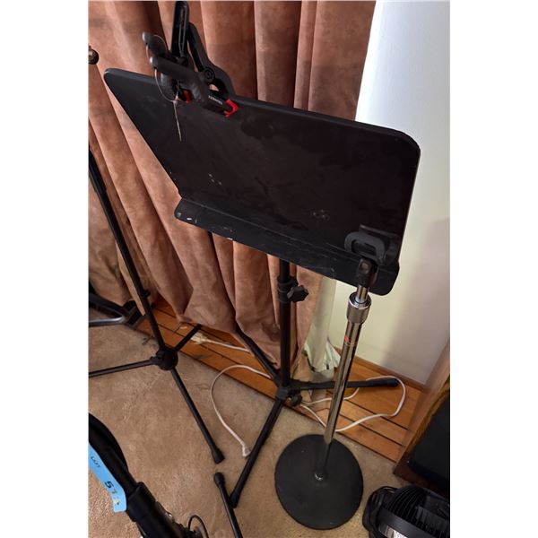 Music Stand & Atlas Mic Stand