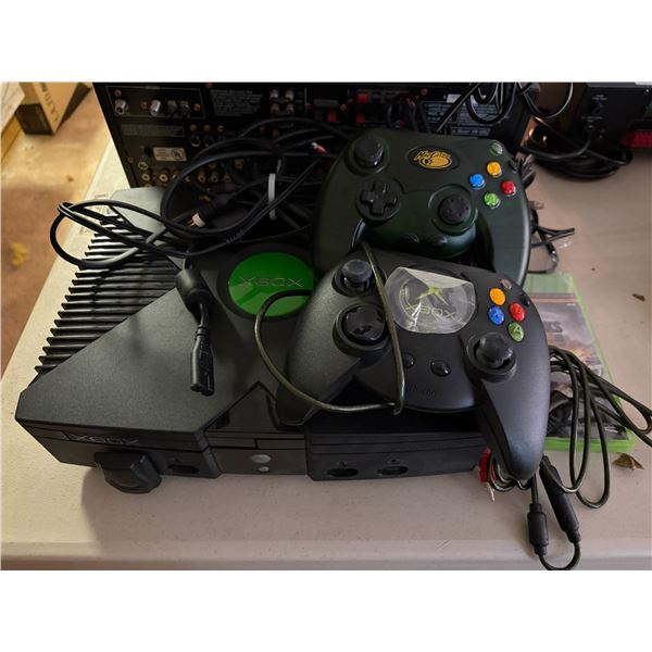 Xbox w/Controllers & 360 World of Tanks Game