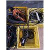 Image 3 : Group of Various Audio Cables, Cords, Wheels, Etc.
