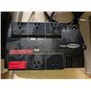 Image 4 : Group of 3 - Mic, Realistic APM-20o Peak Audio Power Meter & Cyberpower 425VA