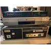Image 1 : Group of ITC Broadcast Cartridge, Pioneer DVD Player & Base Switch 1600 Network Hub