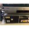 Image 5 : Group of ITC Broadcast Cartridge, Pioneer DVD Player & Base Switch 1600 Network Hub