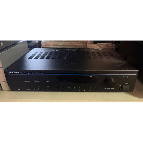Acoustics Digital AM/FM Tuner AMP.