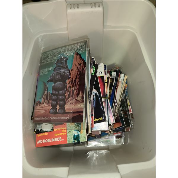 Large Group of Media Magazines - Star Trek, CineMagic, Hollywood Collectables, Etc.