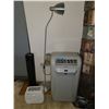 Image 1 : Group of Danby AC, Fans, Lamp, Etc.