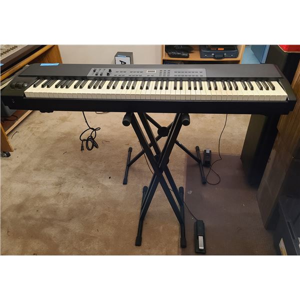 M-Audio ProKeys 88 Weighted Key Digital Stage Piano & MIDI Controller with Stand and Pedal