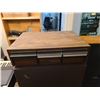 Image 3 : Pair of Vintage JVC Floorstanding Speakers with Woodgrain Cassette Storage Drawer Cabinet