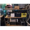Image 1 : Rolling Wire Shelving Cart with Studio Production & Utility Gear (Dyna-Glo Pro Heater, Star Steamer,
