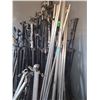 Image 2 : Large Group of Studio Equipment & Heavy-Duty Film Grip C-Stands, Boom Arms & Hardware Lot