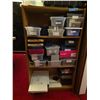 Image 1 : Heavy-Duty Molded Hard Equipment Transport Case & Wood Bookcase with Studio Video Tape Archive Bins