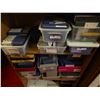 Image 2 : Heavy-Duty Molded Hard Equipment Transport Case & Wood Bookcase with Studio Video Tape Archive Bins