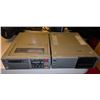 Image 1 : Sony SL-2000 Portable Betamax Videocassette Recorder & TT-2000 Tuner Timer Unit Stack